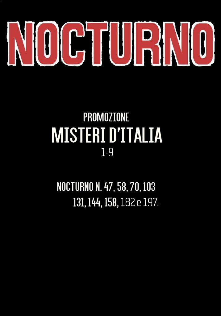 Promozione Misteri d'Italia 1-9