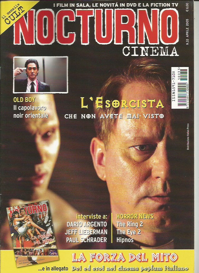 Nocturno 33 La forza del mito: dei ed eroi del cinema peplum italiano