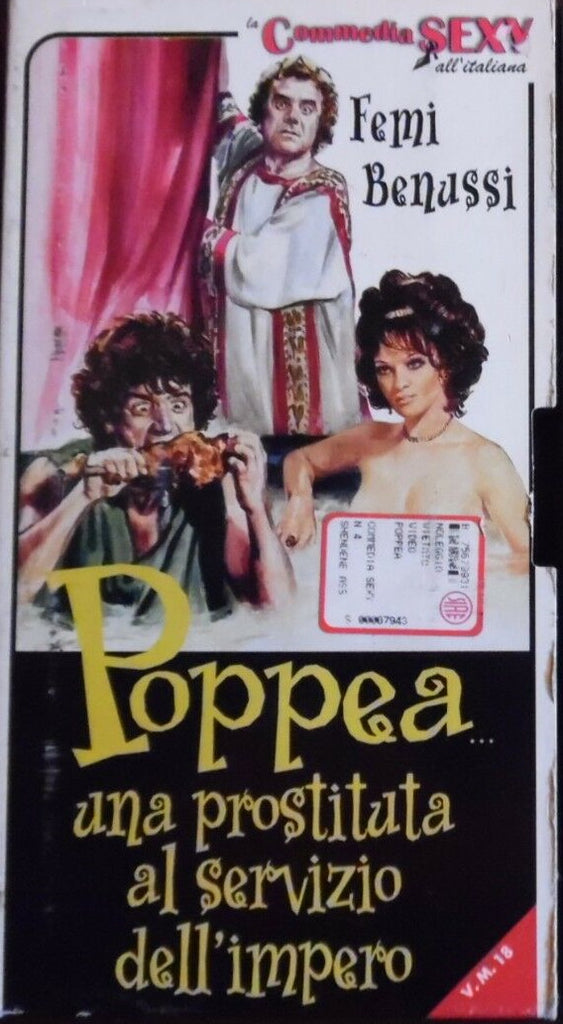 Poppea... una prostituta al servizio dell'impero (vhs)