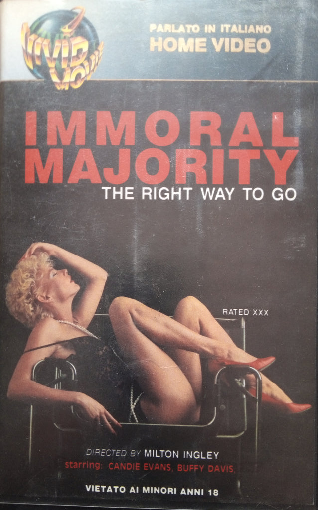 Immoral Majority - The Right Way to Go (vhs)